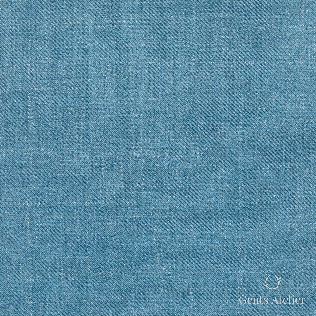 Костюм из Gent's Colors 2699-8 — голубой, Шерсть, лён, шёлк